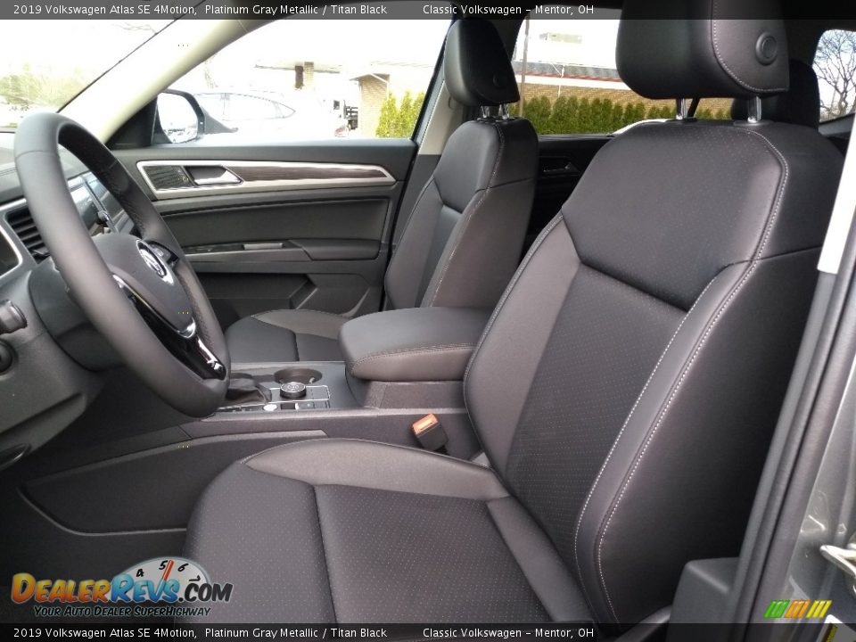 2019 Volkswagen Atlas SE 4Motion Platinum Gray Metallic / Titan Black Photo #3