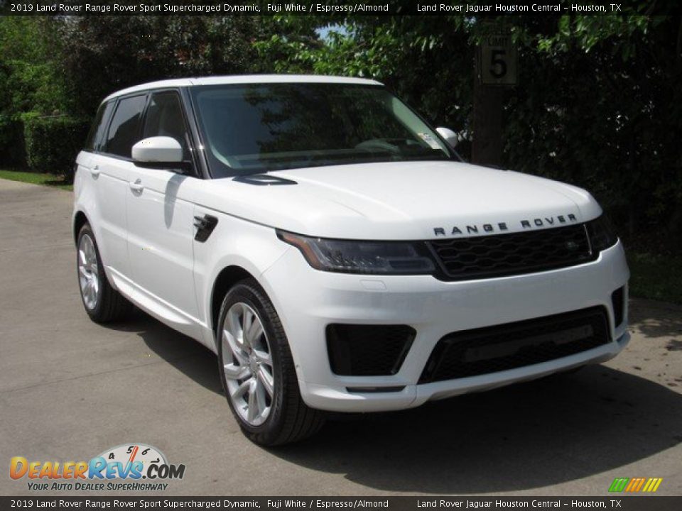 2019 Land Rover Range Rover Sport Supercharged Dynamic Fuji White / Espresso/Almond Photo #2
