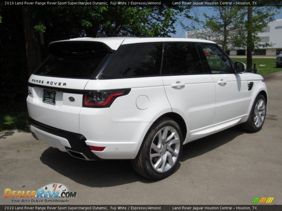 2019 Land Rover Range Rover Sport Supercharged Dynamic Fuji White / Espresso/Almond Photo #7
