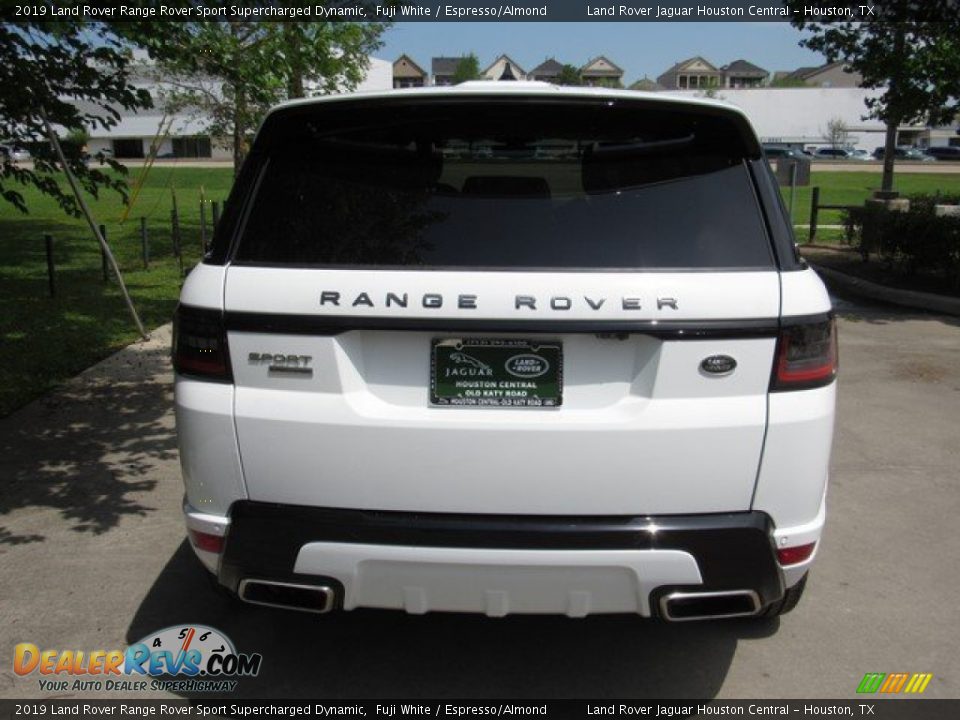 2019 Land Rover Range Rover Sport Supercharged Dynamic Fuji White / Espresso/Almond Photo #8