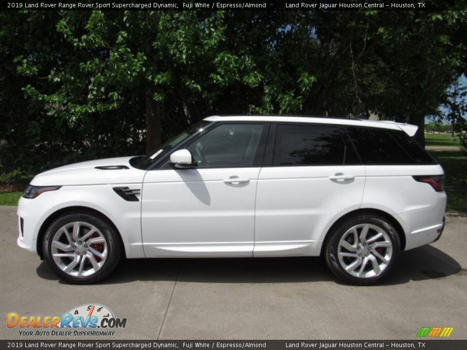 2019 Land Rover Range Rover Sport Supercharged Dynamic Fuji White / Espresso/Almond Photo #11
