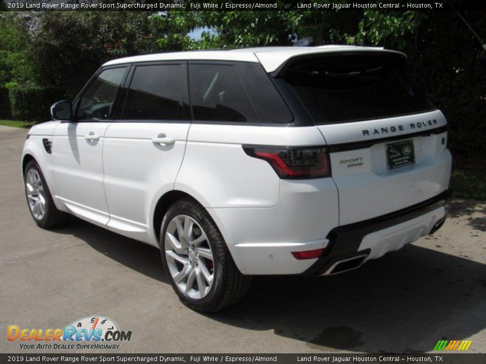 2019 Land Rover Range Rover Sport Supercharged Dynamic Fuji White / Espresso/Almond Photo #12