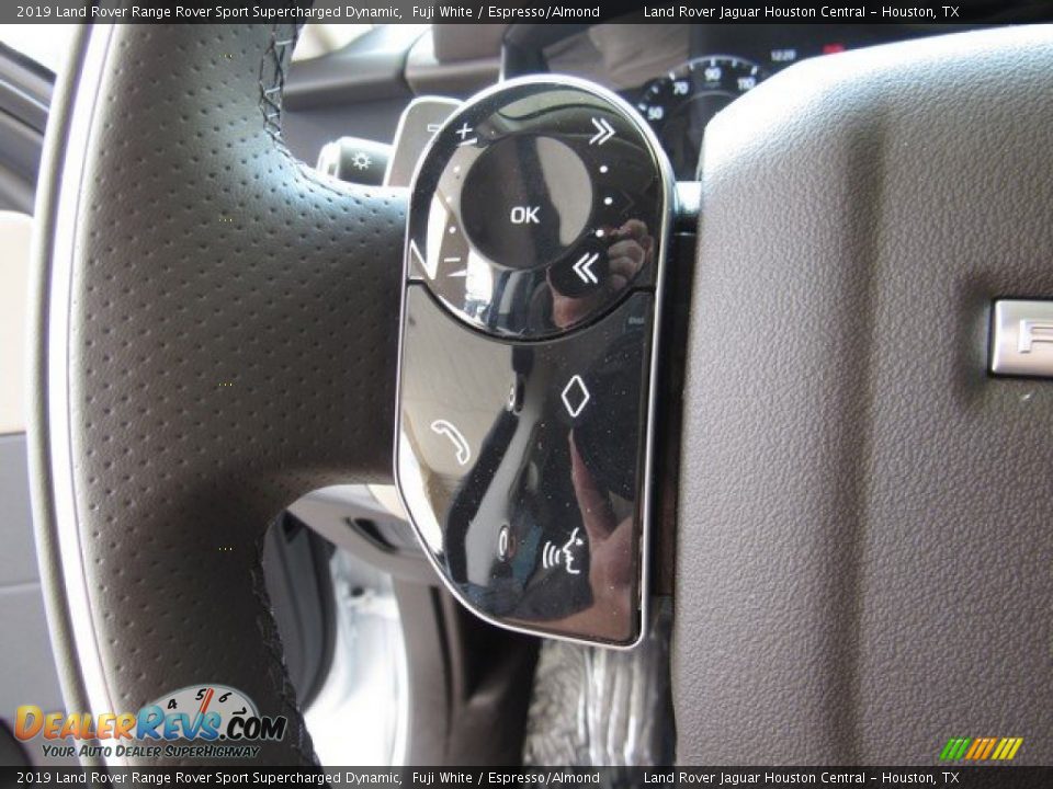 2019 Land Rover Range Rover Sport Supercharged Dynamic Fuji White / Espresso/Almond Photo #27