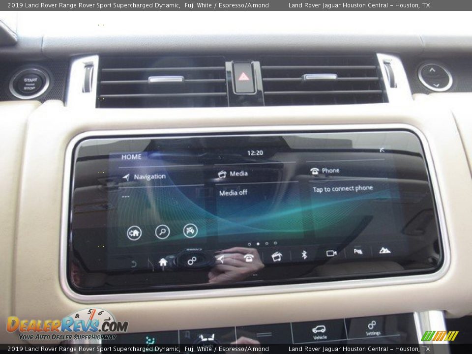 2019 Land Rover Range Rover Sport Supercharged Dynamic Fuji White / Espresso/Almond Photo #30