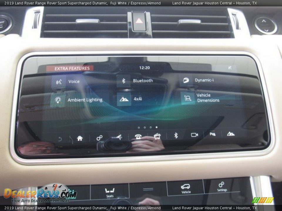 2019 Land Rover Range Rover Sport Supercharged Dynamic Fuji White / Espresso/Almond Photo #32