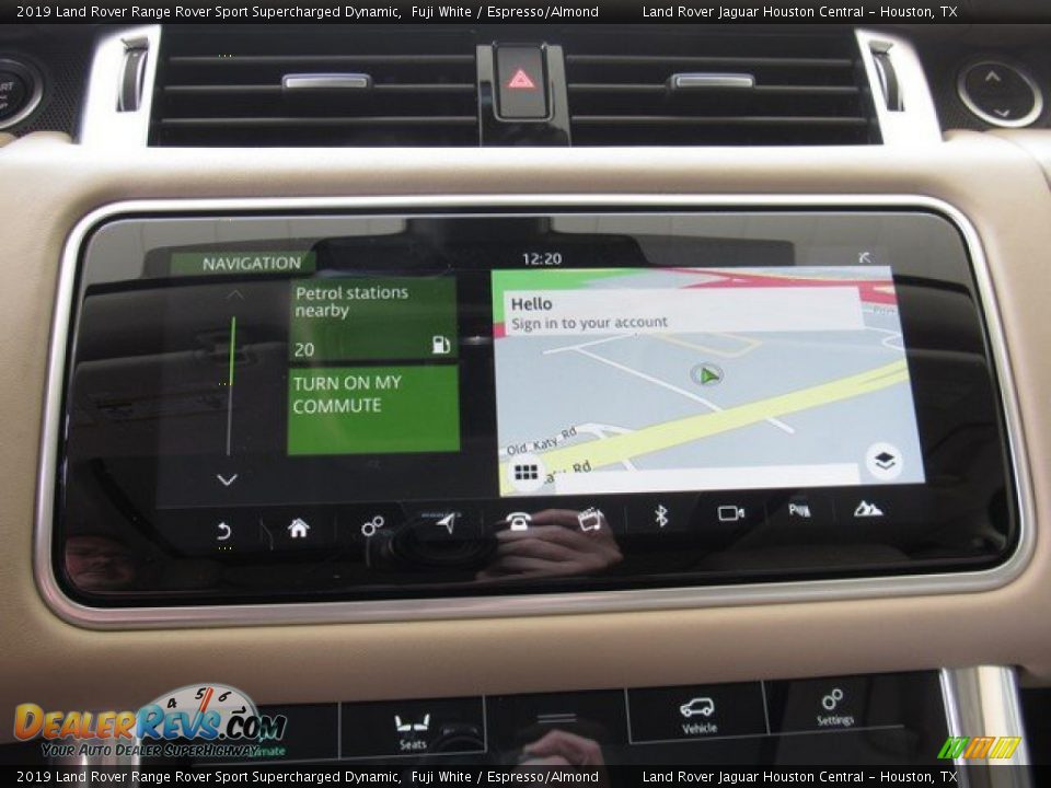 2019 Land Rover Range Rover Sport Supercharged Dynamic Fuji White / Espresso/Almond Photo #33