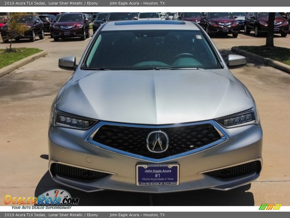 2019 Acura TLX Sedan Lunar Silver Metallic / Ebony Photo #2