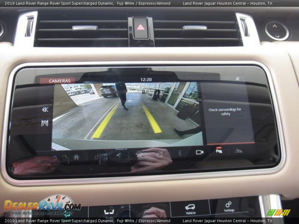 2019 Land Rover Range Rover Sport Supercharged Dynamic Fuji White / Espresso/Almond Photo #34