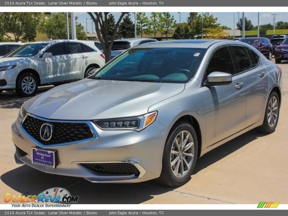2019 Acura TLX Sedan Lunar Silver Metallic / Ebony Photo #3