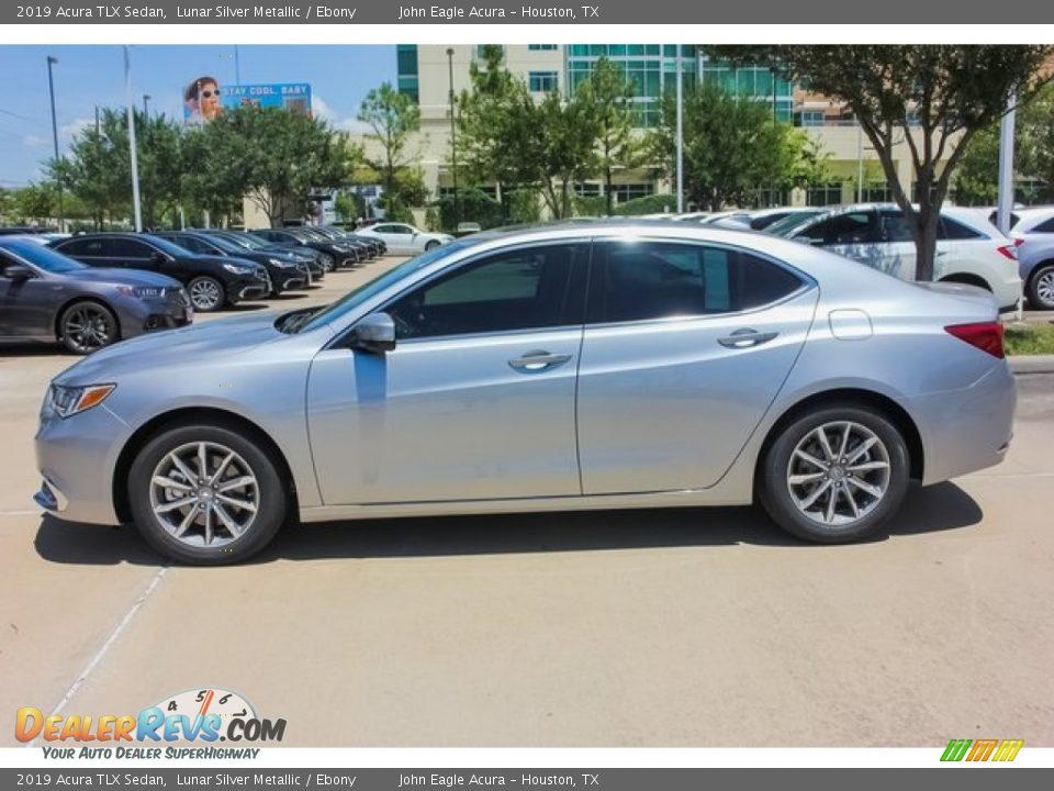 2019 Acura TLX Sedan Lunar Silver Metallic / Ebony Photo #4