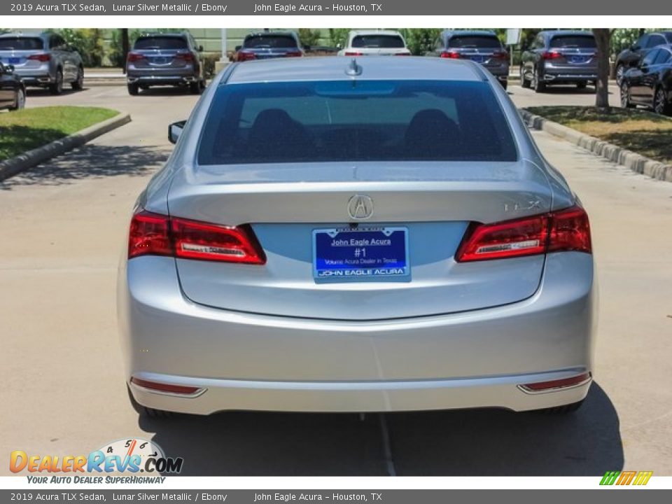 2019 Acura TLX Sedan Lunar Silver Metallic / Ebony Photo #6