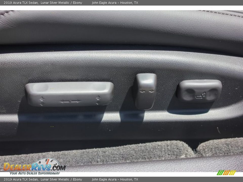 2019 Acura TLX Sedan Lunar Silver Metallic / Ebony Photo #13