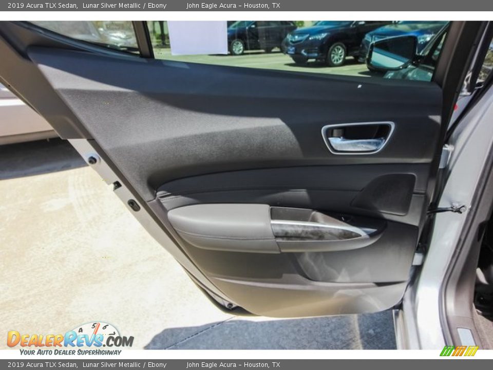 2019 Acura TLX Sedan Lunar Silver Metallic / Ebony Photo #16