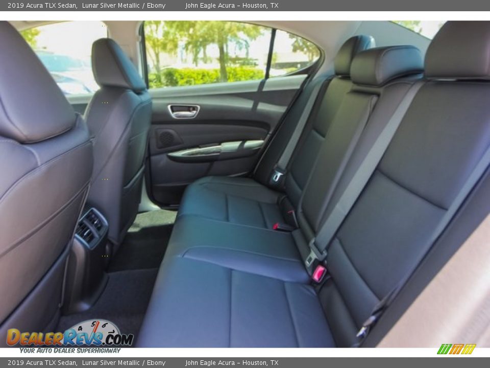 2019 Acura TLX Sedan Lunar Silver Metallic / Ebony Photo #17