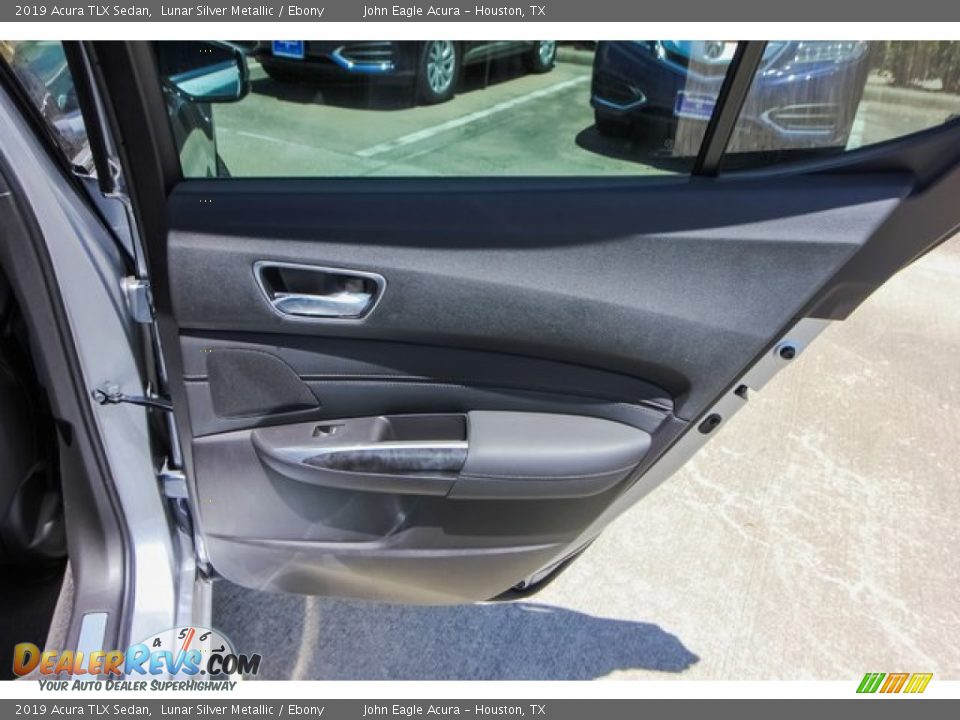2019 Acura TLX Sedan Lunar Silver Metallic / Ebony Photo #19