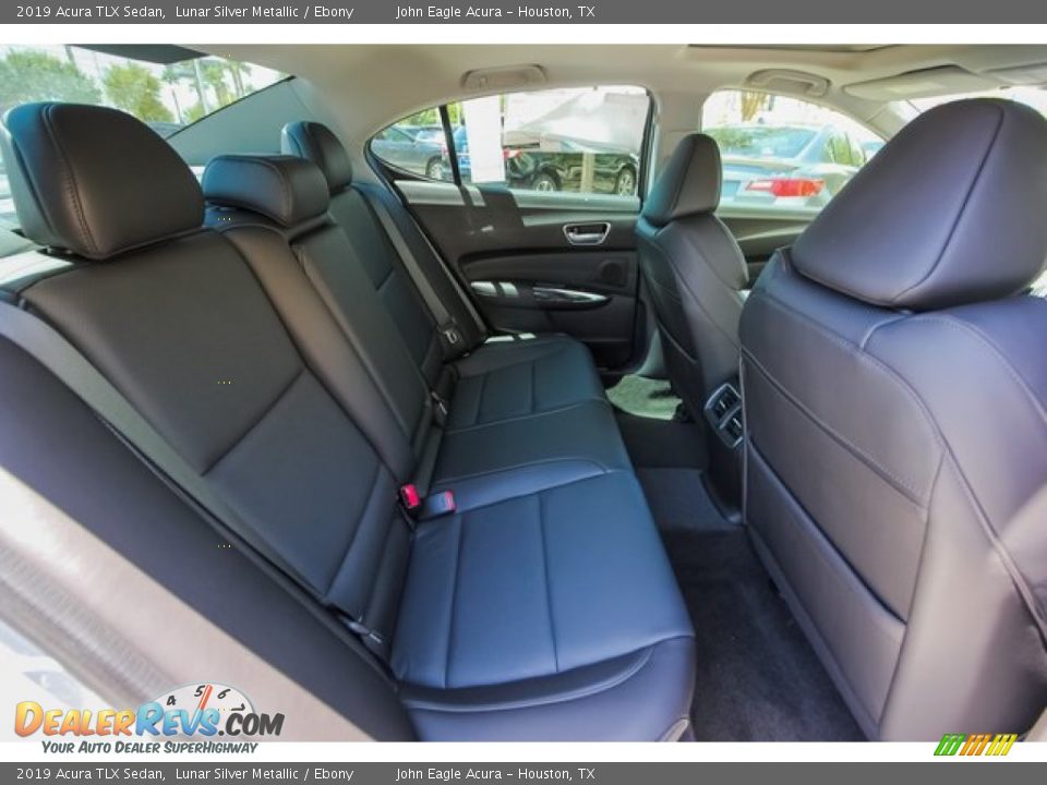 2019 Acura TLX Sedan Lunar Silver Metallic / Ebony Photo #20