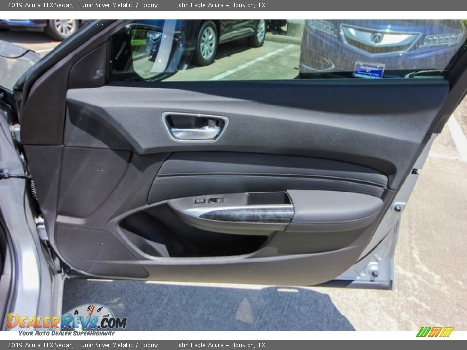 2019 Acura TLX Sedan Lunar Silver Metallic / Ebony Photo #21