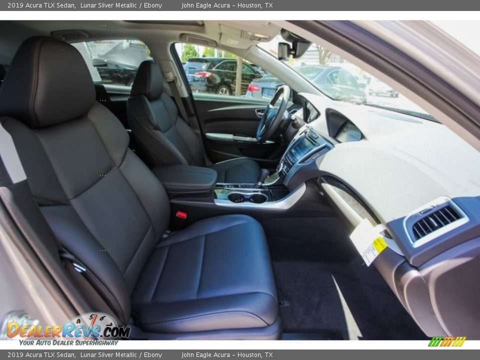 2019 Acura TLX Sedan Lunar Silver Metallic / Ebony Photo #22