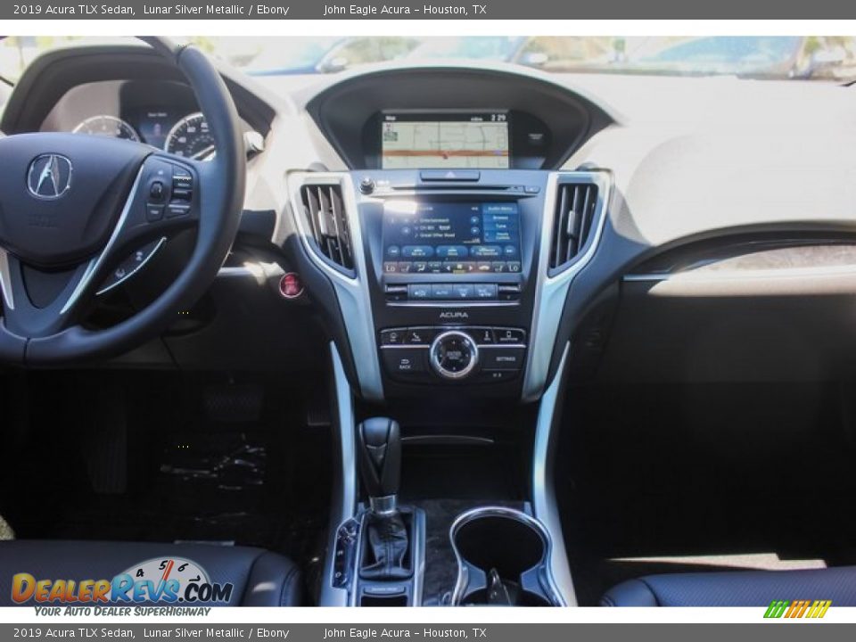 2019 Acura TLX Sedan Lunar Silver Metallic / Ebony Photo #26