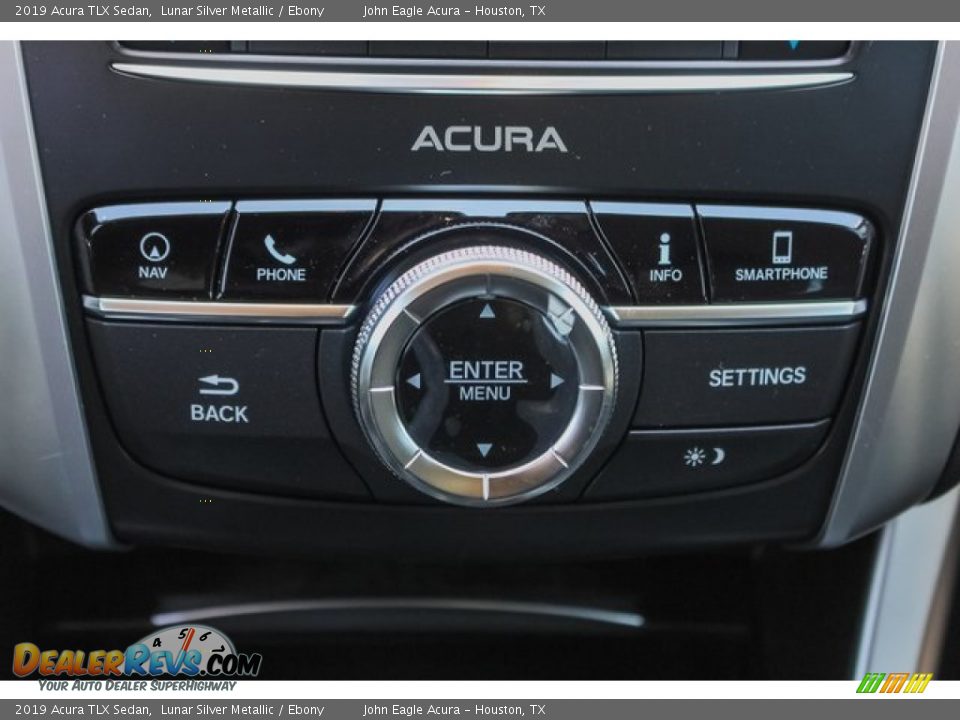 2019 Acura TLX Sedan Lunar Silver Metallic / Ebony Photo #29