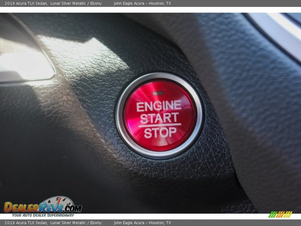 2019 Acura TLX Sedan Lunar Silver Metallic / Ebony Photo #33