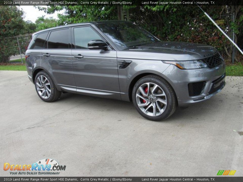 2019 Land Rover Range Rover Sport HSE Dynamic Corris Grey Metallic / Ebony/Ebony Photo #1
