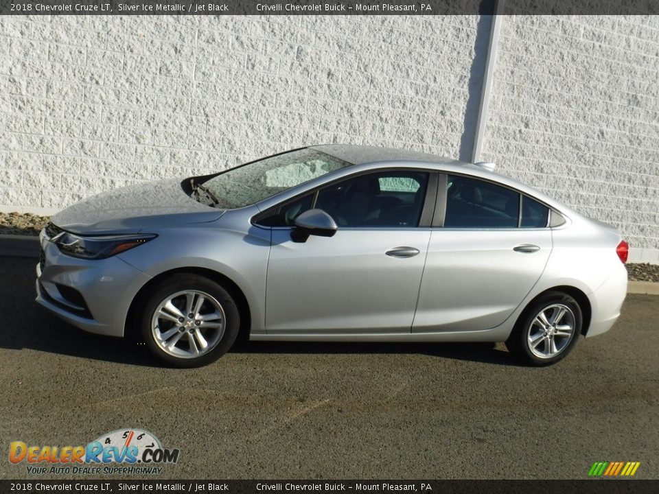 2018 Chevrolet Cruze LT Silver Ice Metallic / Jet Black Photo #2