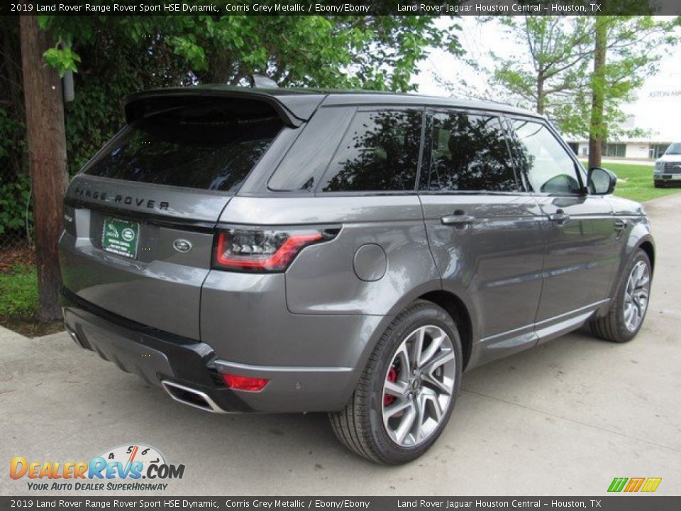 2019 Land Rover Range Rover Sport HSE Dynamic Corris Grey Metallic / Ebony/Ebony Photo #7