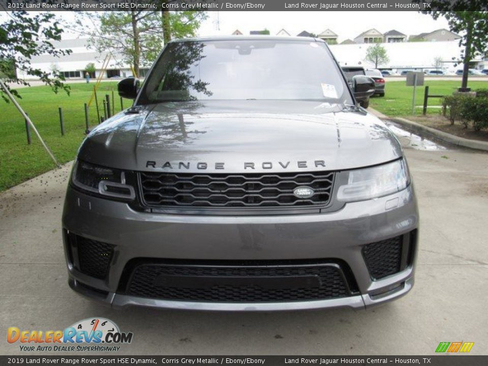 2019 Land Rover Range Rover Sport HSE Dynamic Corris Grey Metallic / Ebony/Ebony Photo #9