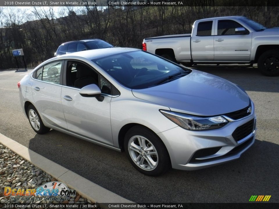 2018 Chevrolet Cruze LT Silver Ice Metallic / Jet Black Photo #5