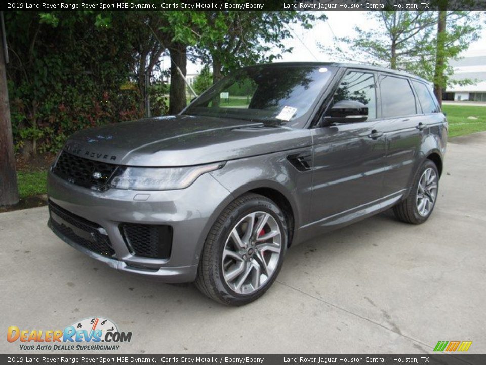2019 Land Rover Range Rover Sport HSE Dynamic Corris Grey Metallic / Ebony/Ebony Photo #10