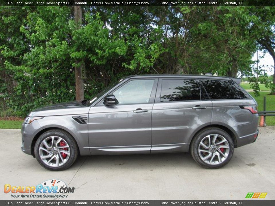 2019 Land Rover Range Rover Sport HSE Dynamic Corris Grey Metallic / Ebony/Ebony Photo #11