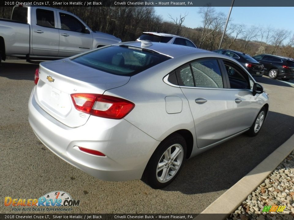 2018 Chevrolet Cruze LT Silver Ice Metallic / Jet Black Photo #6