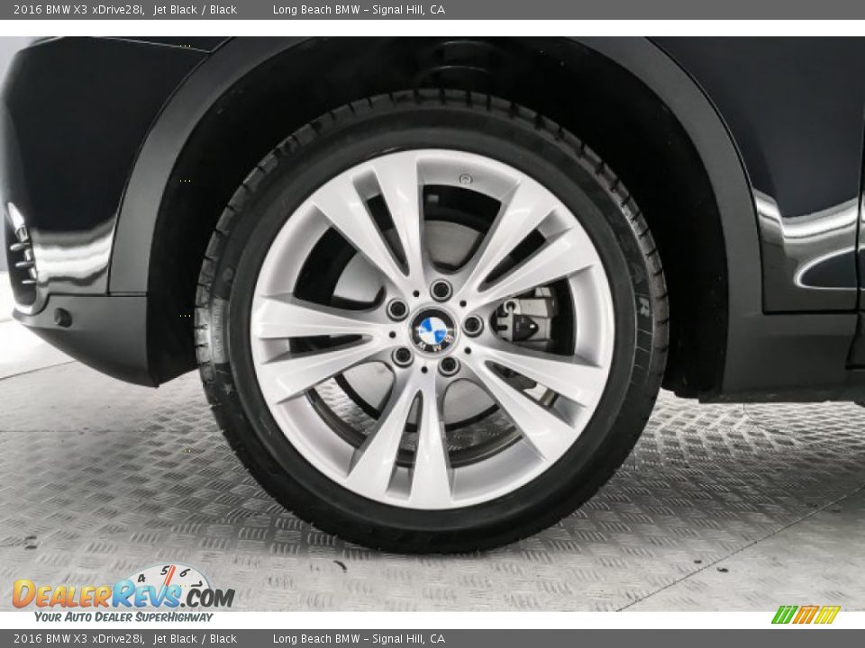 2016 BMW X3 xDrive28i Jet Black / Black Photo #8