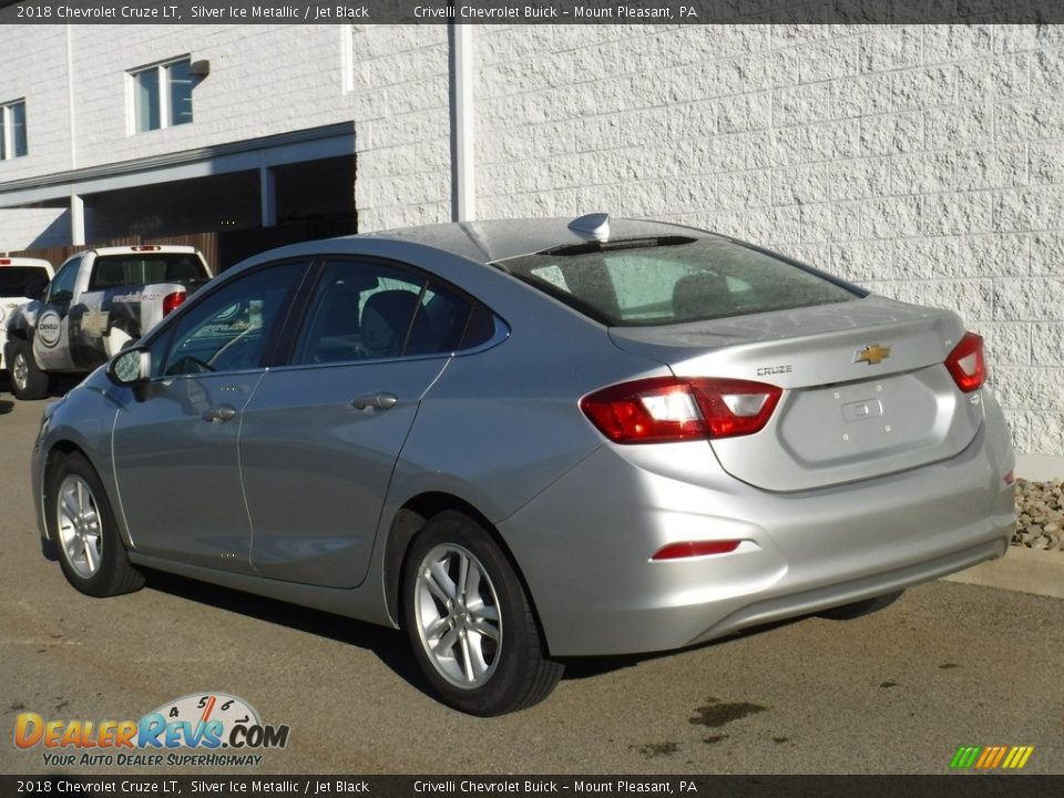 2018 Chevrolet Cruze LT Silver Ice Metallic / Jet Black Photo #9