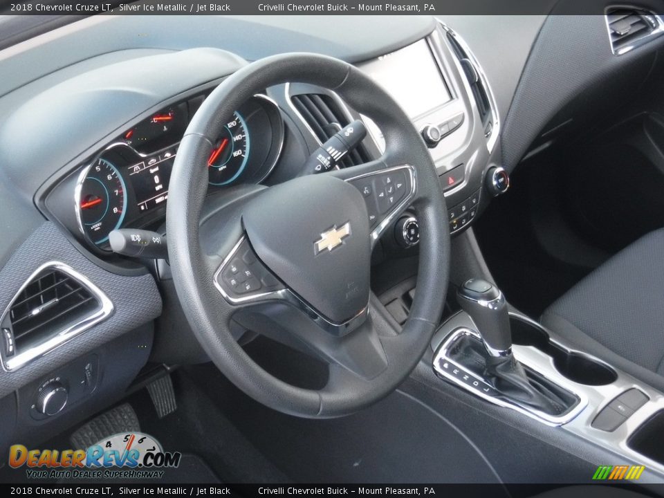 2018 Chevrolet Cruze LT Silver Ice Metallic / Jet Black Photo #11