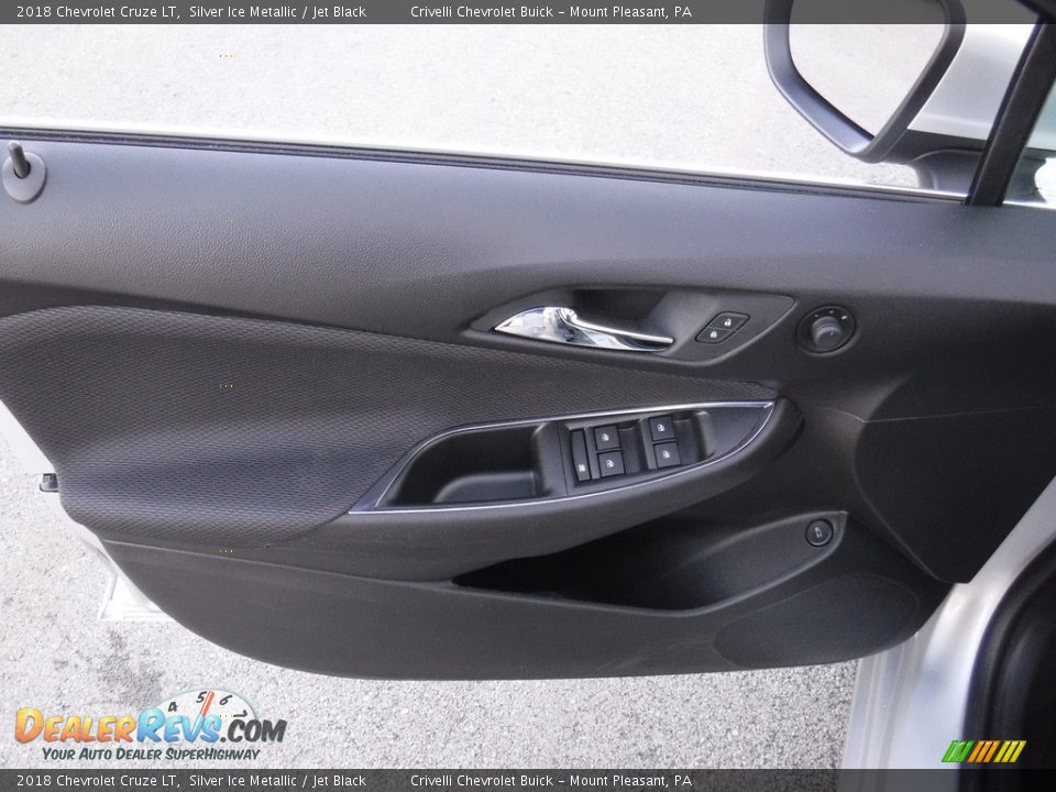 2018 Chevrolet Cruze LT Silver Ice Metallic / Jet Black Photo #12