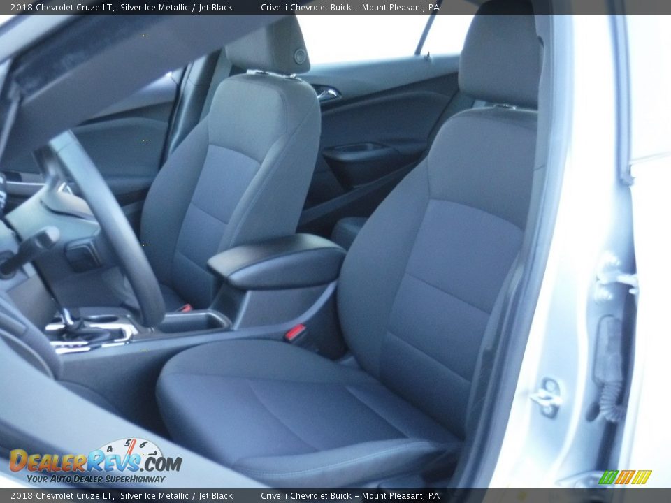 2018 Chevrolet Cruze LT Silver Ice Metallic / Jet Black Photo #13