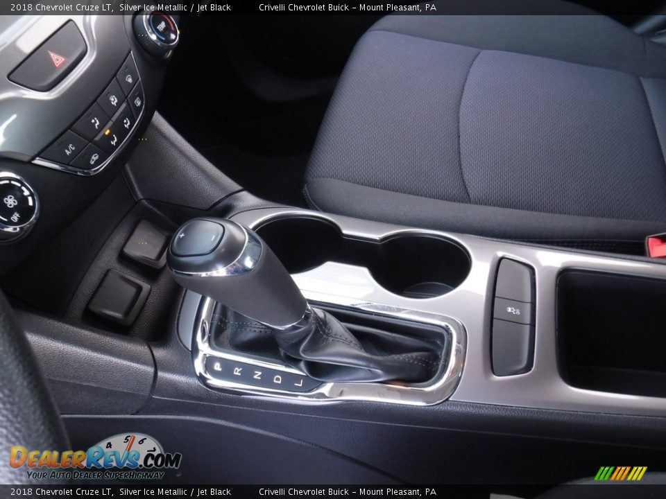 2018 Chevrolet Cruze LT Silver Ice Metallic / Jet Black Photo #14