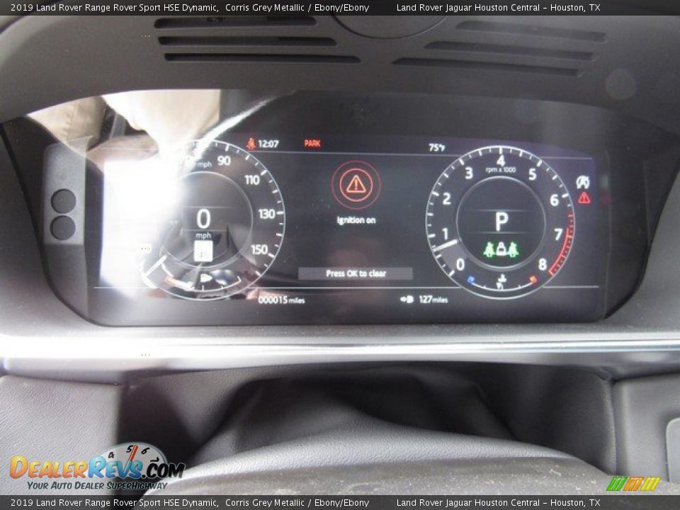 2019 Land Rover Range Rover Sport HSE Dynamic Corris Grey Metallic / Ebony/Ebony Photo #29