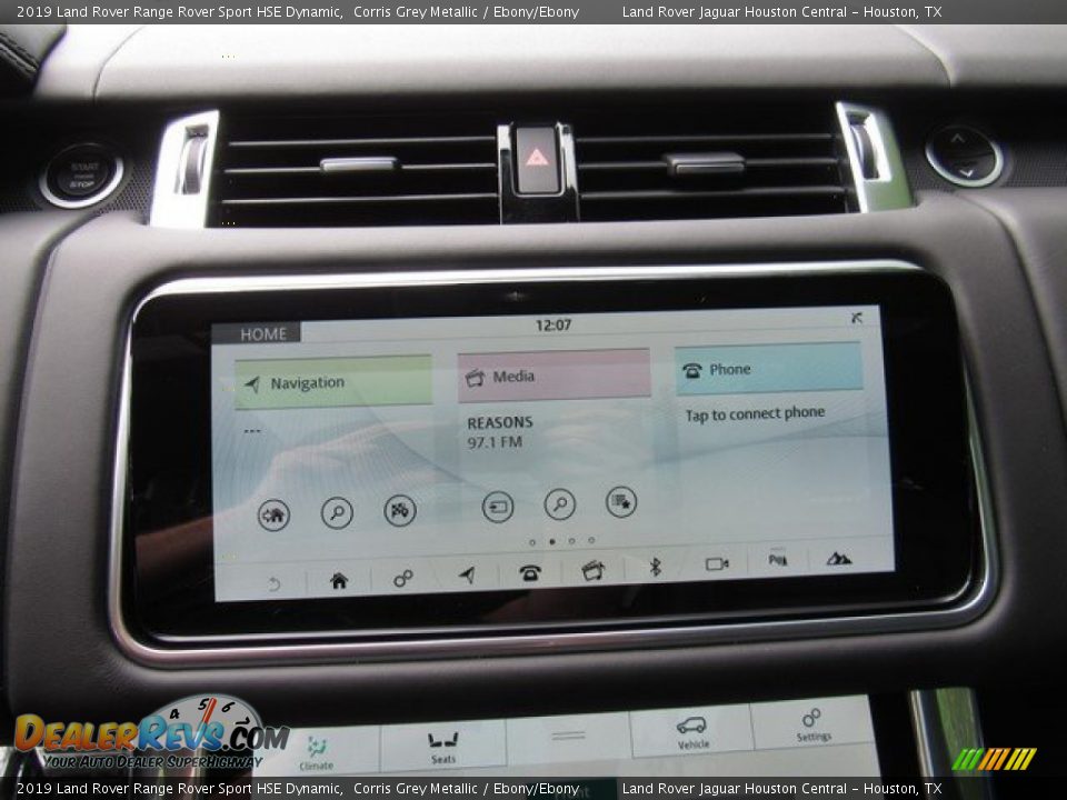 2019 Land Rover Range Rover Sport HSE Dynamic Corris Grey Metallic / Ebony/Ebony Photo #30