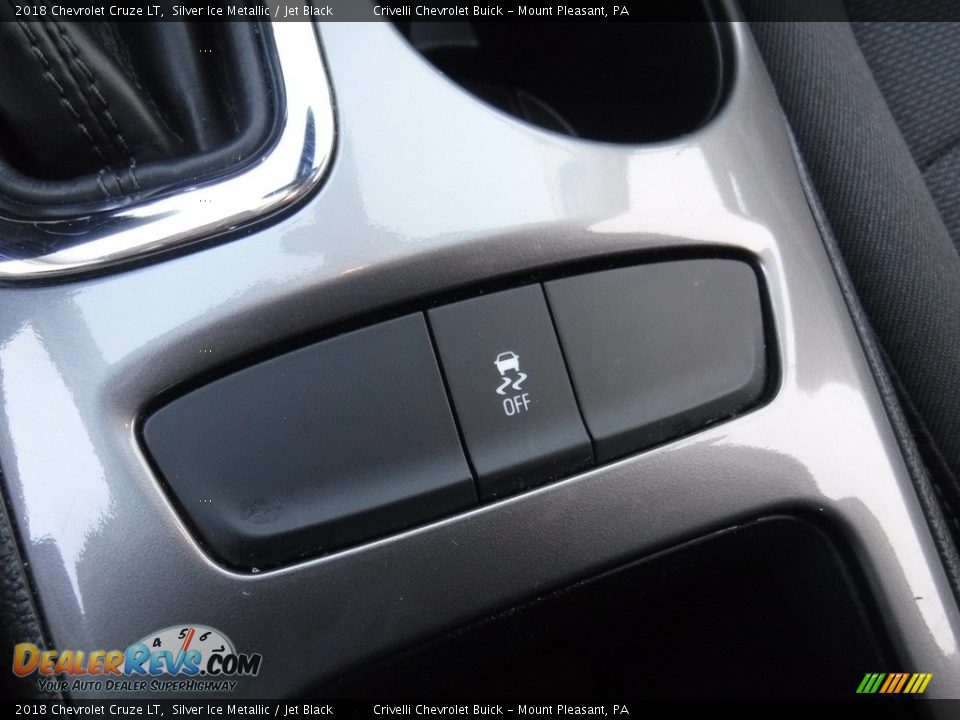 2018 Chevrolet Cruze LT Silver Ice Metallic / Jet Black Photo #15