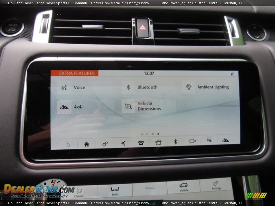 2019 Land Rover Range Rover Sport HSE Dynamic Corris Grey Metallic / Ebony/Ebony Photo #32