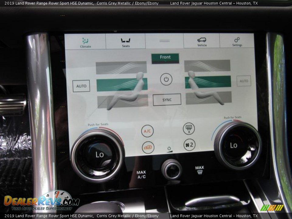 2019 Land Rover Range Rover Sport HSE Dynamic Corris Grey Metallic / Ebony/Ebony Photo #35