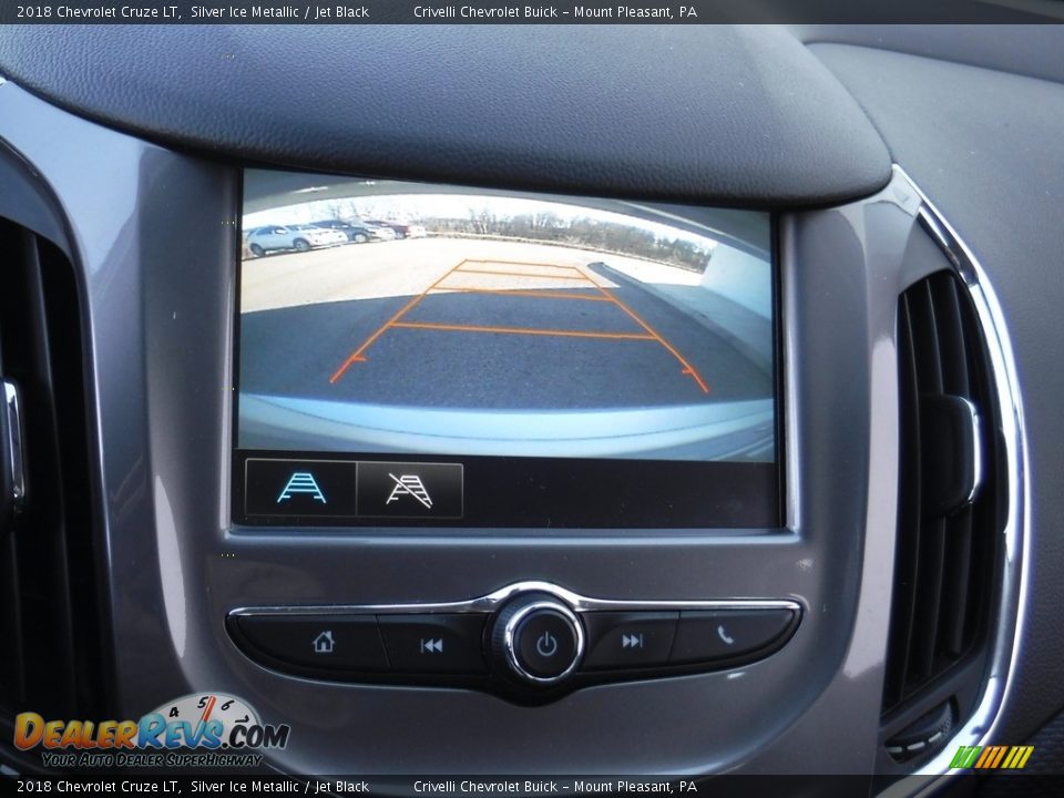2018 Chevrolet Cruze LT Silver Ice Metallic / Jet Black Photo #18