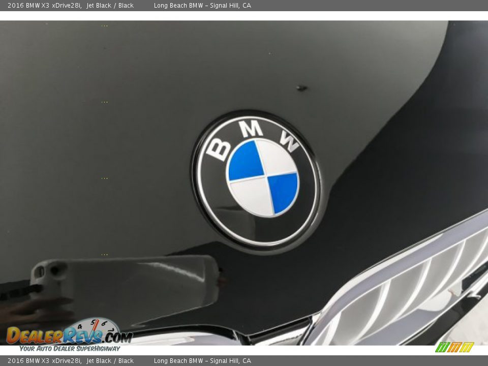 2016 BMW X3 xDrive28i Jet Black / Black Photo #32