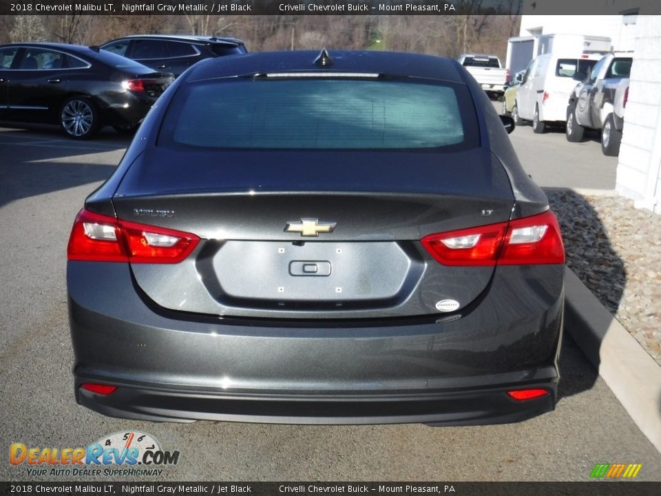 2018 Chevrolet Malibu LT Nightfall Gray Metallic / Jet Black Photo #7