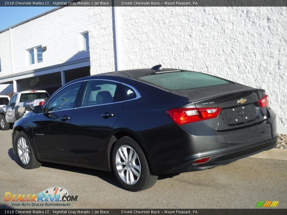 2018 Chevrolet Malibu LT Nightfall Gray Metallic / Jet Black Photo #9