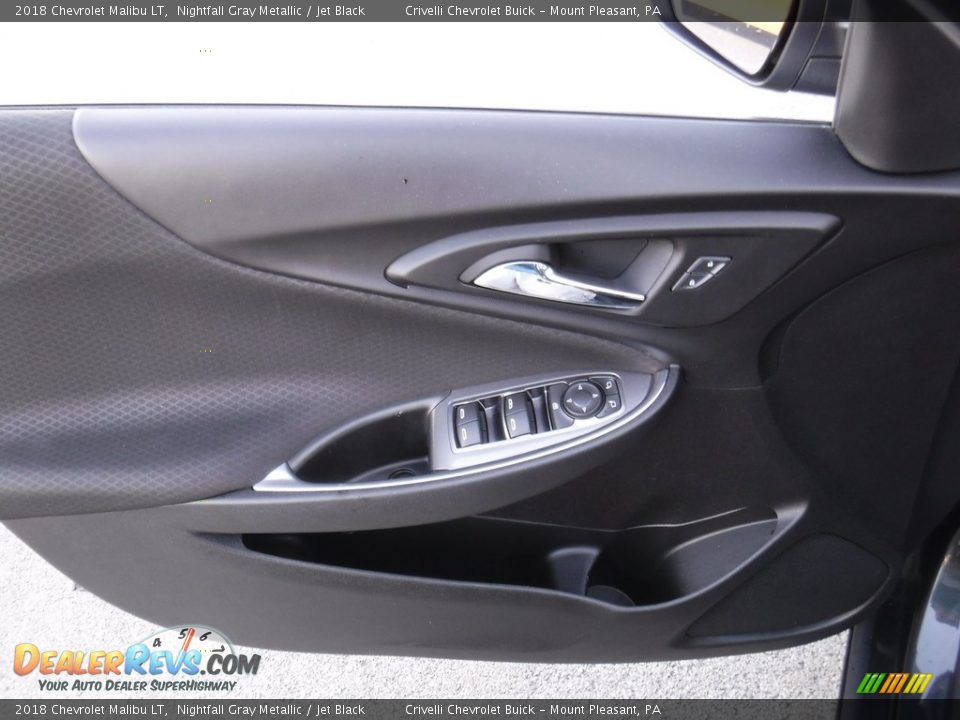 2018 Chevrolet Malibu LT Nightfall Gray Metallic / Jet Black Photo #11