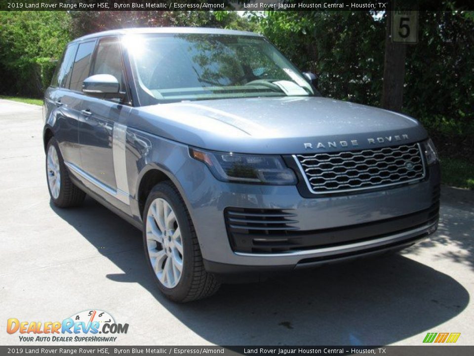 2019 Land Rover Range Rover HSE Byron Blue Metallic / Espresso/Almond Photo #2